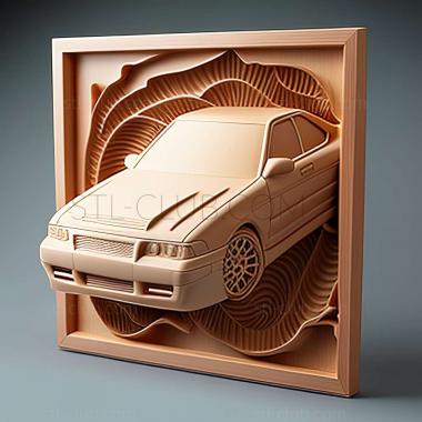 3D model Toyota Chaser (STL)